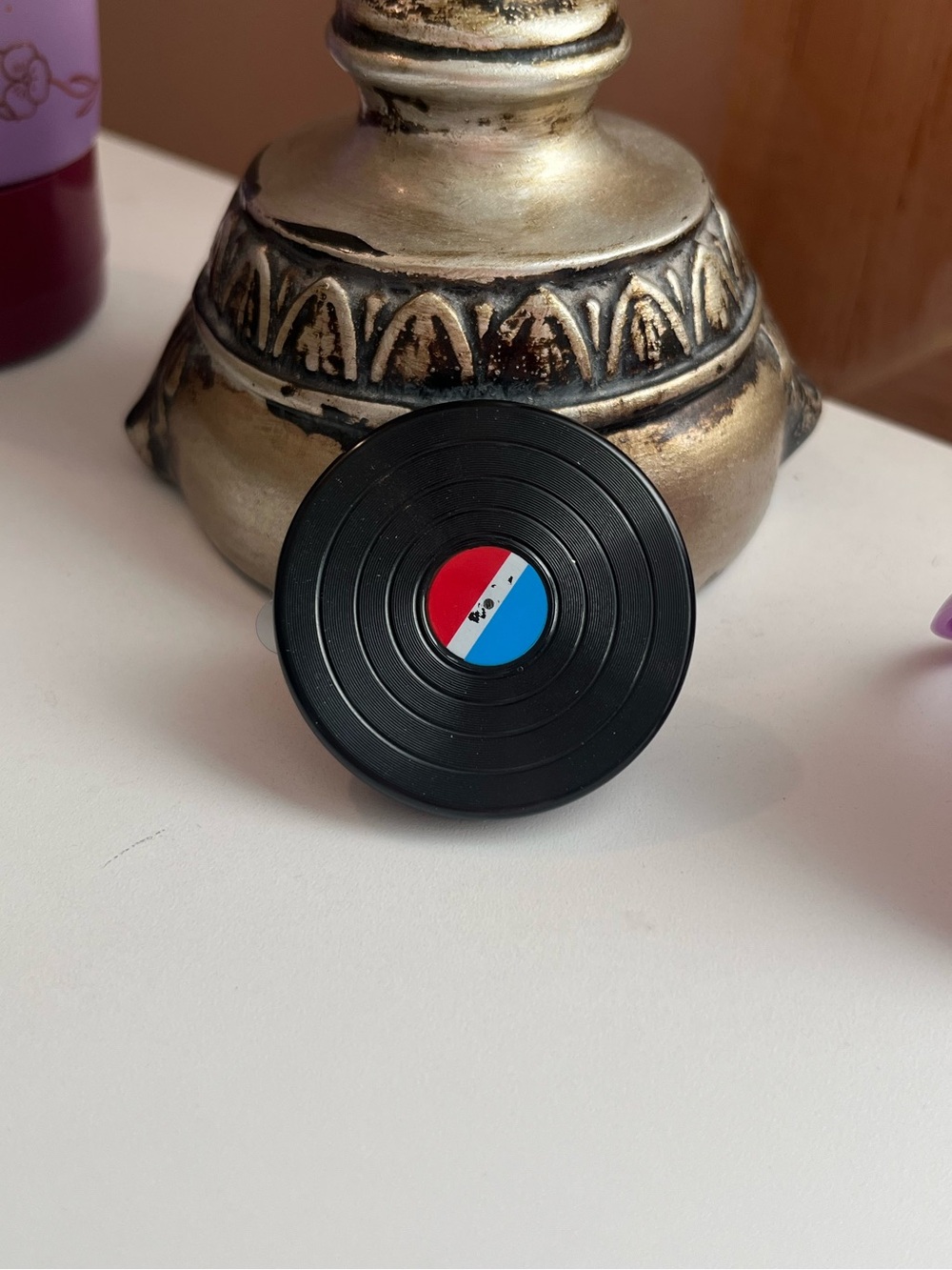 Popsocket vinyl record